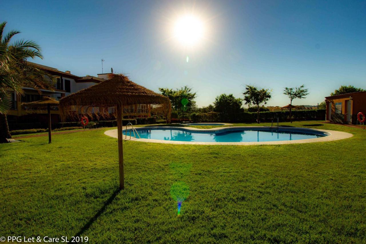 アヤモンテCon Jardin Y Acceso A La Piscina.アパートメント エクステリア 写真